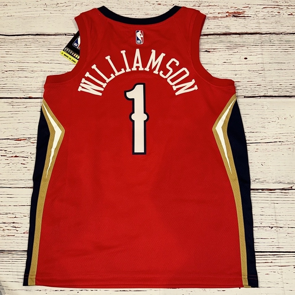 Mens Zion Williamson jersey Jordan  20/21 swingman New Orleans Pelican’s